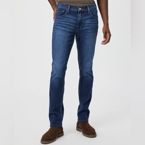 Paige (35) Men's 'Federal' Modern Slim Straight Medium-Dark Wash Denim Blue Jean